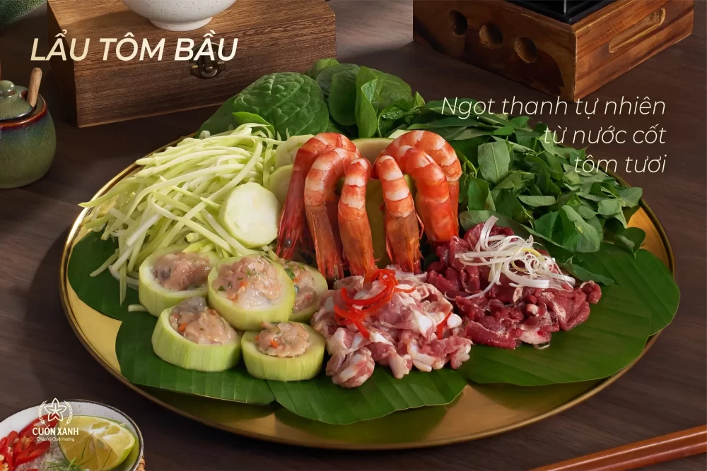 Lẩu tôm bầu - Ảnh 2