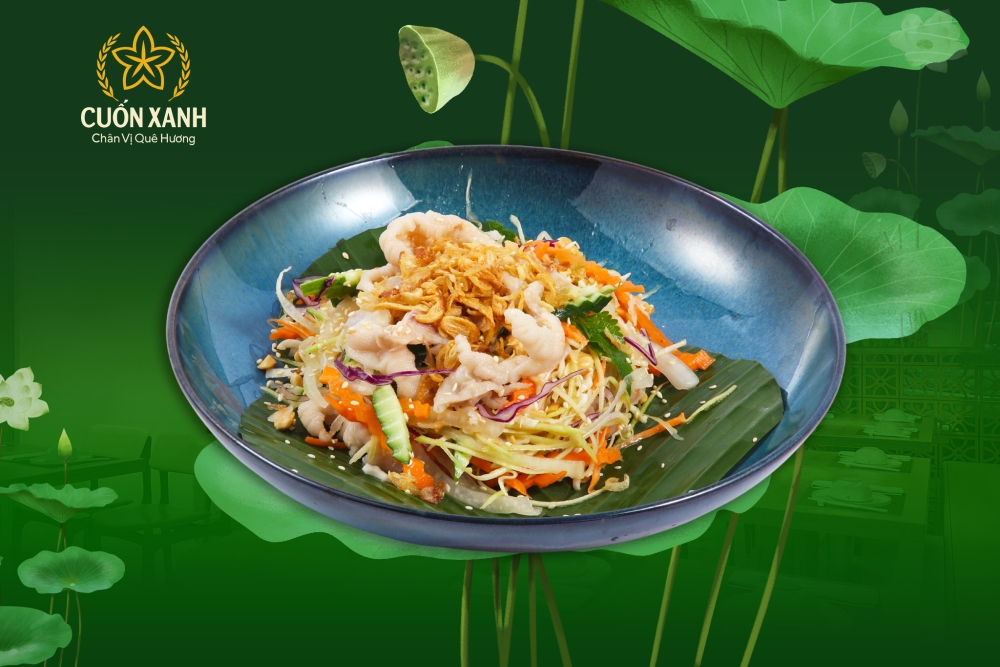 Nộm chân gà pha lê